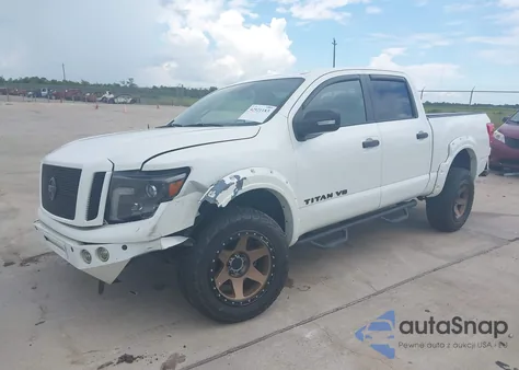 2018 Nissan Titan Sv from USA, damaged, VIN 1N6AA1E68JN534336